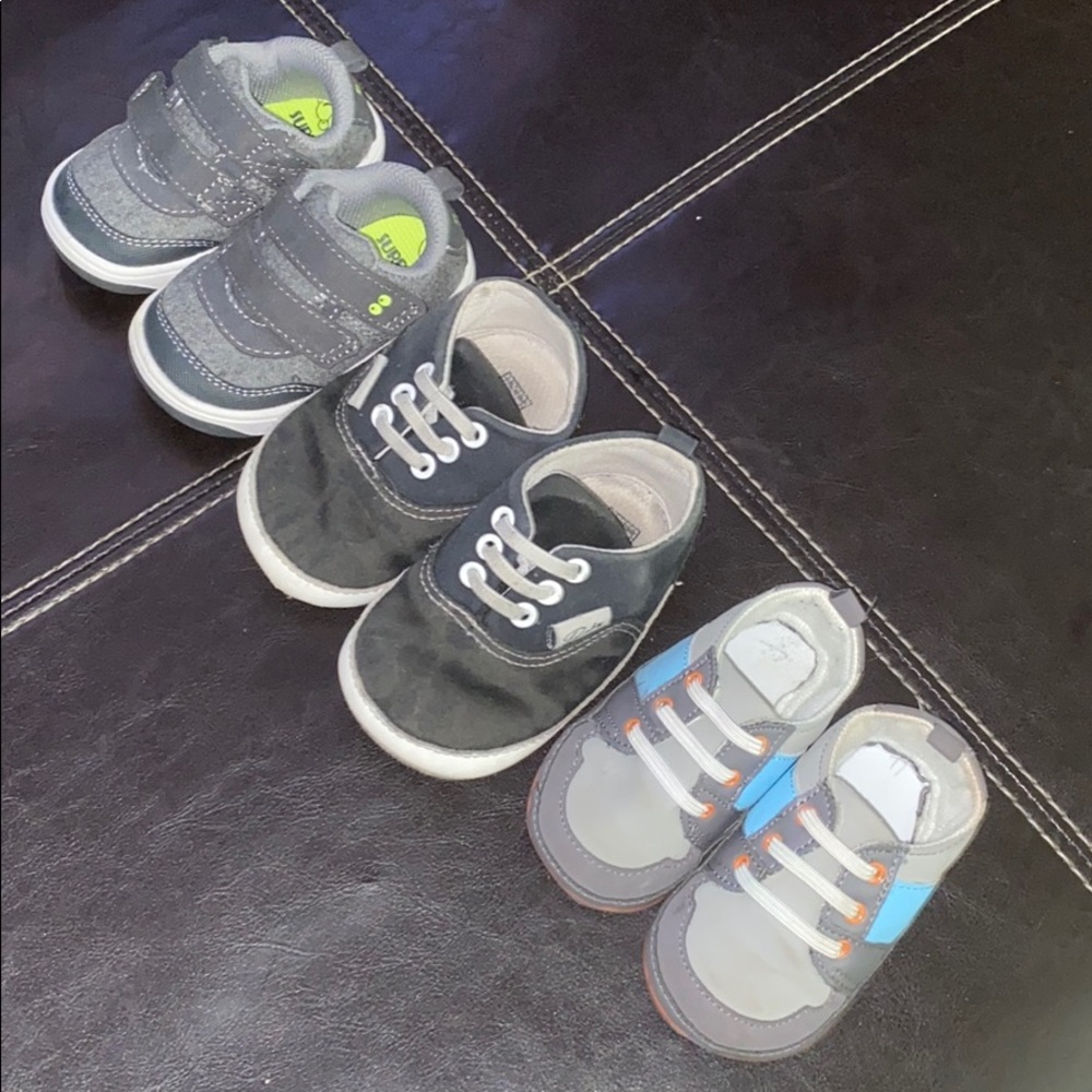 Infant 3-6month skate shoes. LOT
